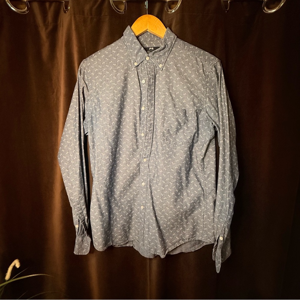 Chambray Paisley Shirt